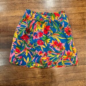 J. Crew Colorful Floral Skirt• late 2000’s
